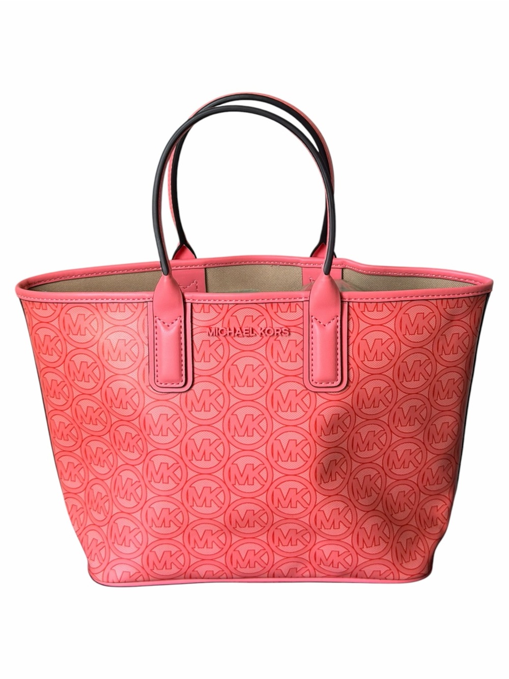 Michael Kors Jodie Small Logo Jacquard Tote Bag - Picture 2 of 5